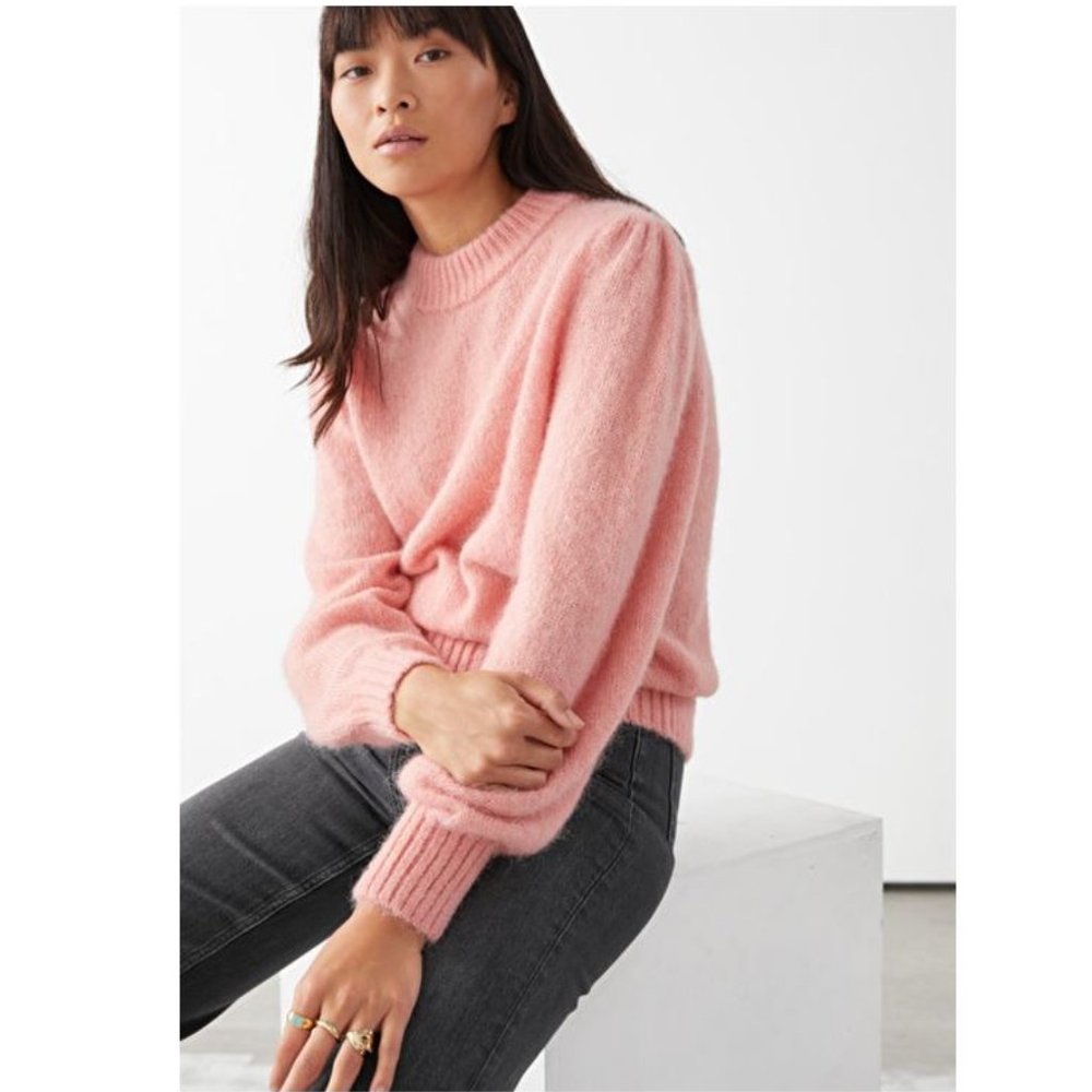 & Other Stories Alpaca Blend Knit Sweater